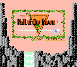 The Legend of Zelda - Time Crisis - Fall of the Moon Title Screen